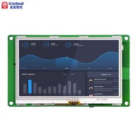 5 Nti Serial Chaw nres nkoj Kov Screen HMI